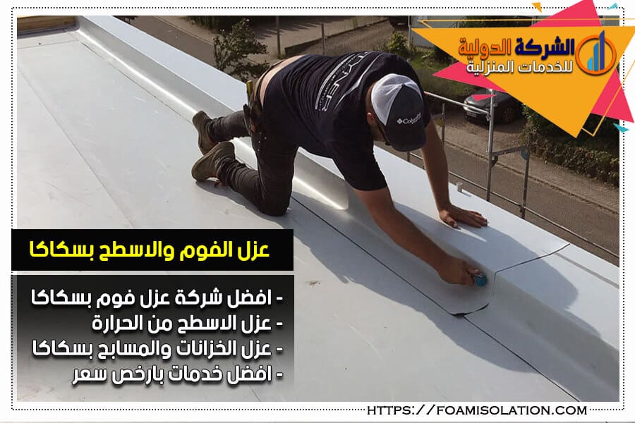 شركة عزل اسطح بسكاكا