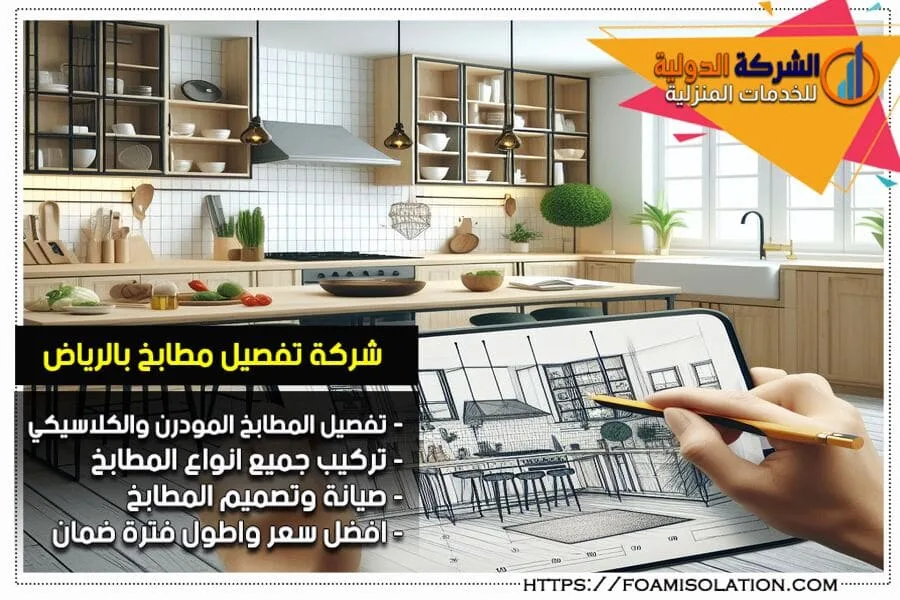 شركة تصميم مطابخ بالرياض