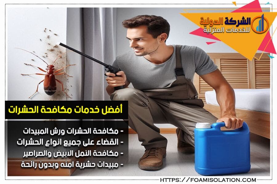 شركة رش حشرات في الرياض
