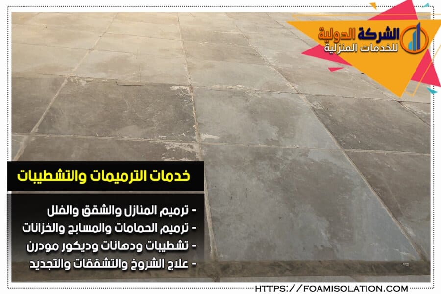 علاج هبوط الأرضيات