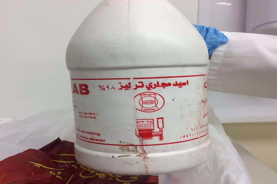 طريقة تسليك المجاري بالاسيد