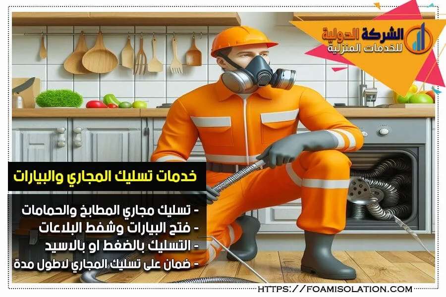 طريقة تسليك مجاري المطابخ