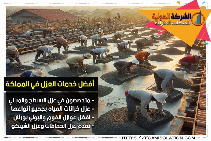 افضل شركة عزل اسطح في الخرج