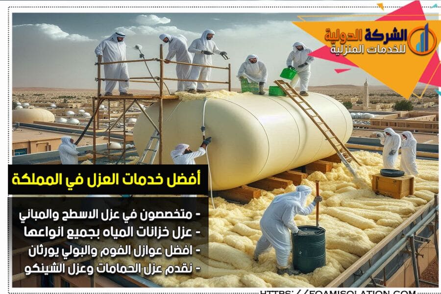 شركة عزل خزانات بالخرج