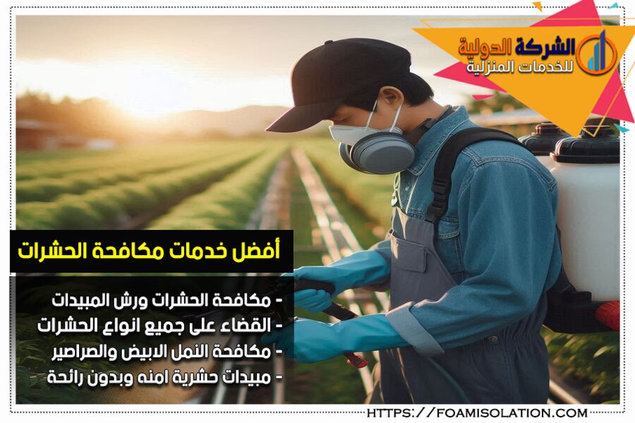شركة مكافحة الحشرات ورش المبيدات في سيهات