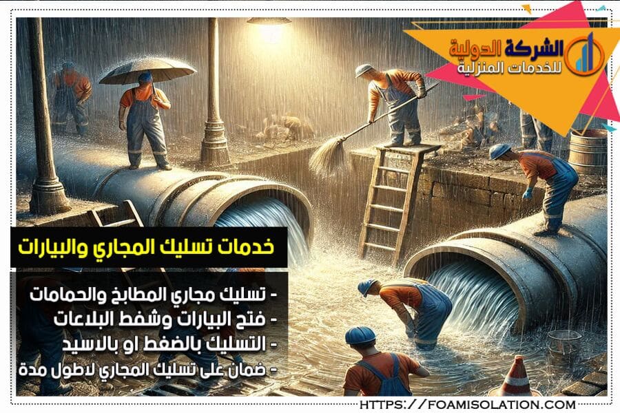 شركة فتح المجاري وتسليك البيارات في الخرج