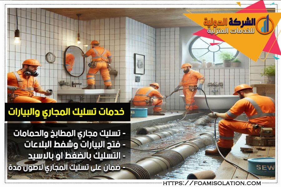 شركة تسليك الحمامات في الخرج