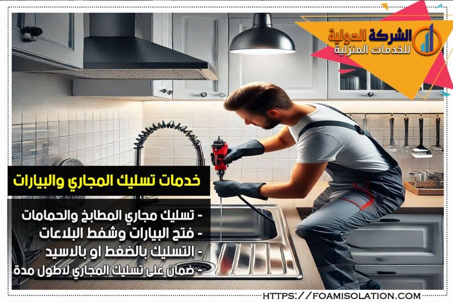 شركة تسليك المجاري والصرف في الخرج