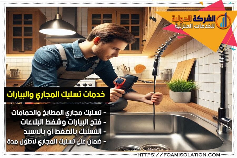 شركة تسليك مجاري المطابخ في الخرج